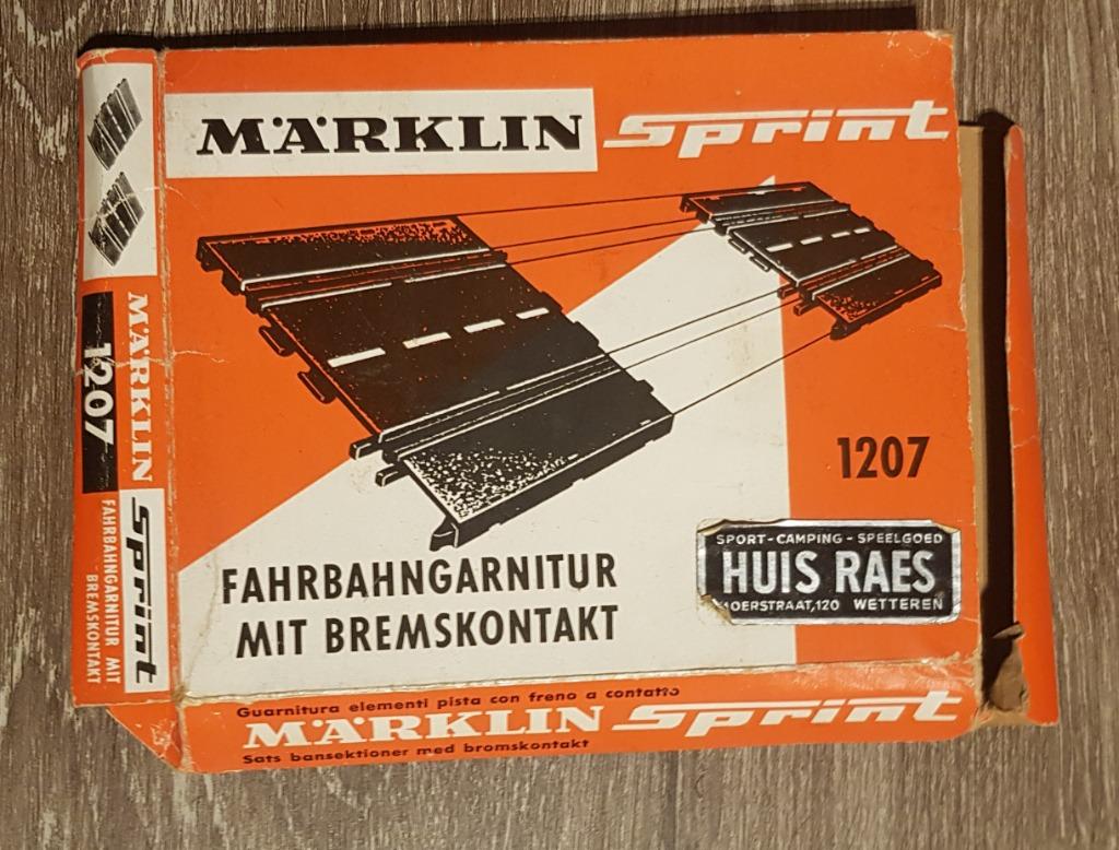 Marklin Sprint 1207, Overige merken, Racebaan, Zelf te bouwen, Ophalen of Verzenden