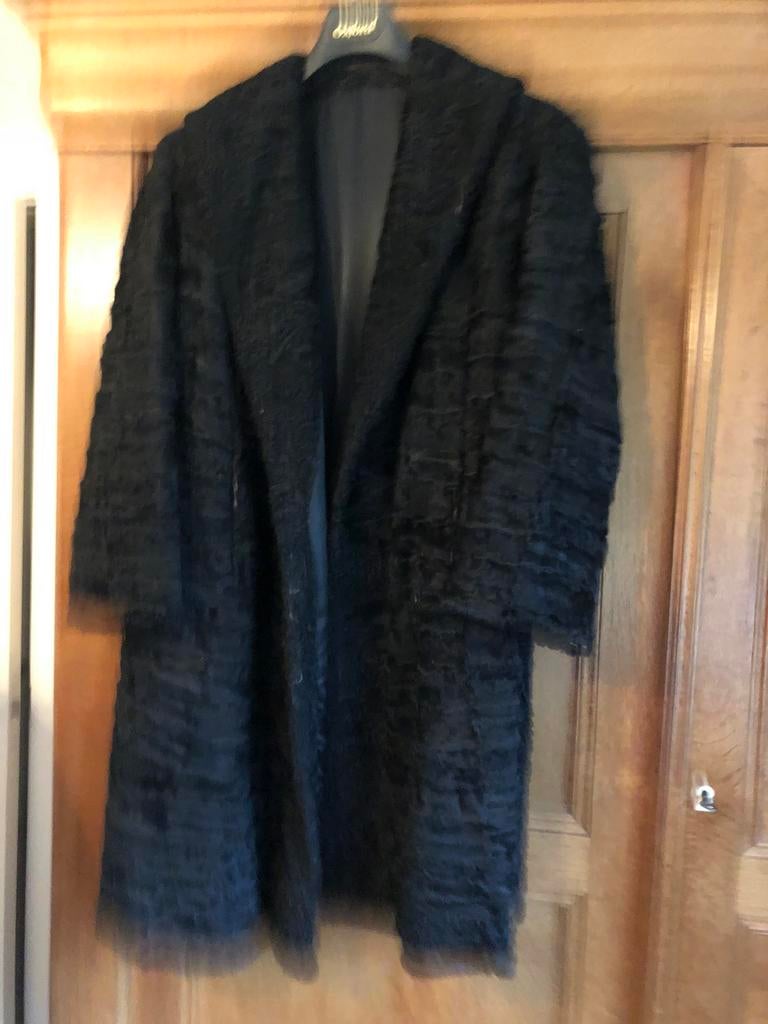 Manteau en astrakan, taille 44, Enlèvement
