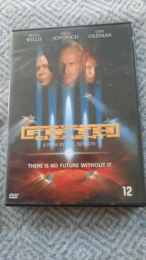 DVD THE FIFTH ELEMENT (Besson, Bruce Willis, Gary Oldman), Vanaf 12 jaar, Ophalen of Verzenden, Zo goed als nieuw, Science Fiction