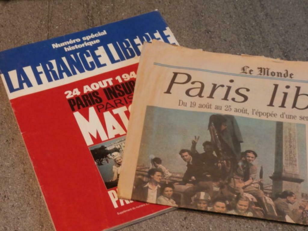 Paris Match - Numéro spécial historique " LA fRANCE LIBEREE", Ophalen of Verzenden, Gelezen, Overige typen