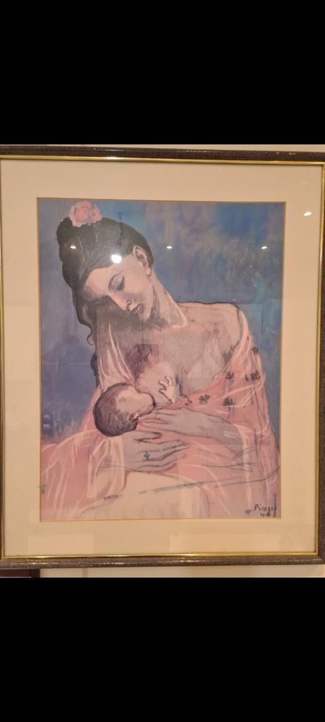 Picasso, Antiek en Kunst, Kunst | Tekeningen en Fotografie, Ophalen