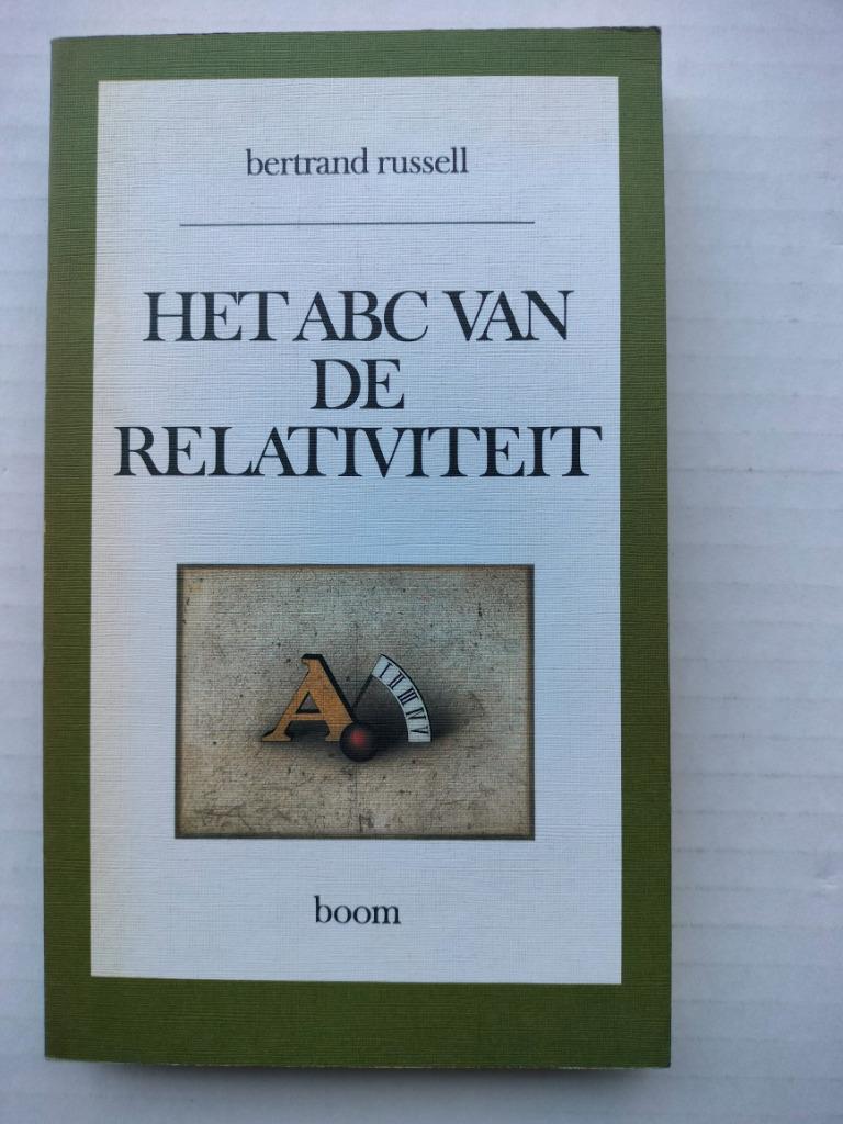Het ABC van de relativiteit - B. Russell, Livres, Philosophie, Général, Envoi