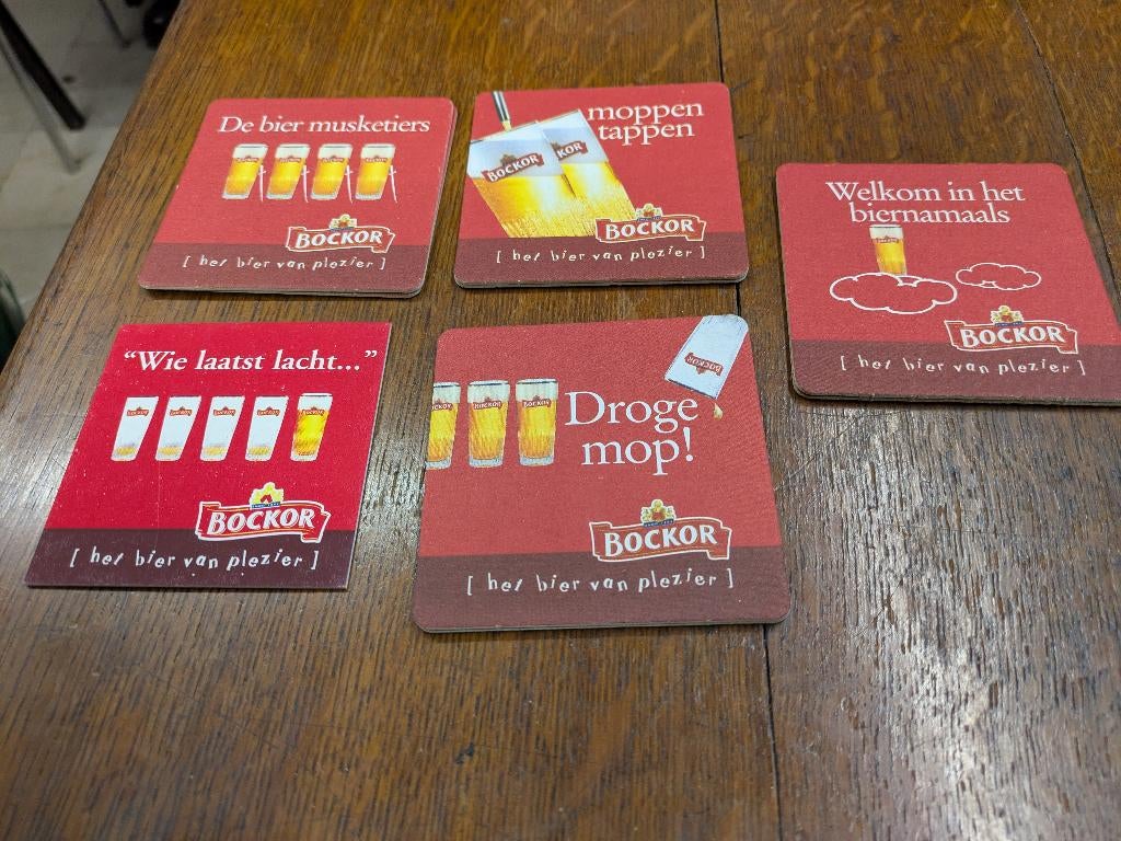 Bockor, Verzamelen, Ophalen of Verzenden, Zo goed als nieuw, Viltje(s)