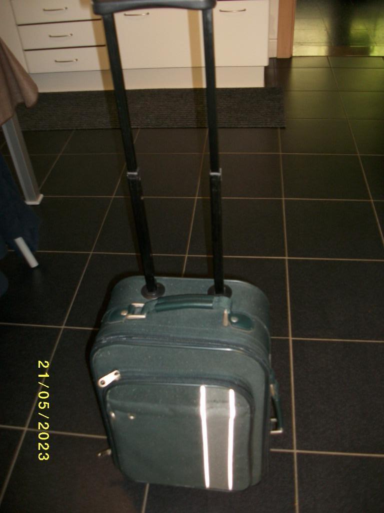 reistrolley, Handtassen en Accessoires, Koffers, Ophalen, Overige materialen, Wieltjes, Gebruikt