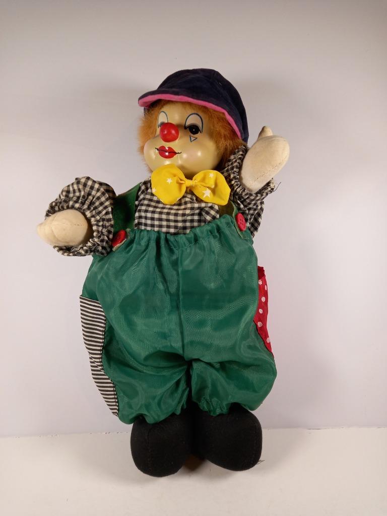 Poupée clown - chapeau bleu, Enlèvement ou Envoi, Comme neuf, Poupée