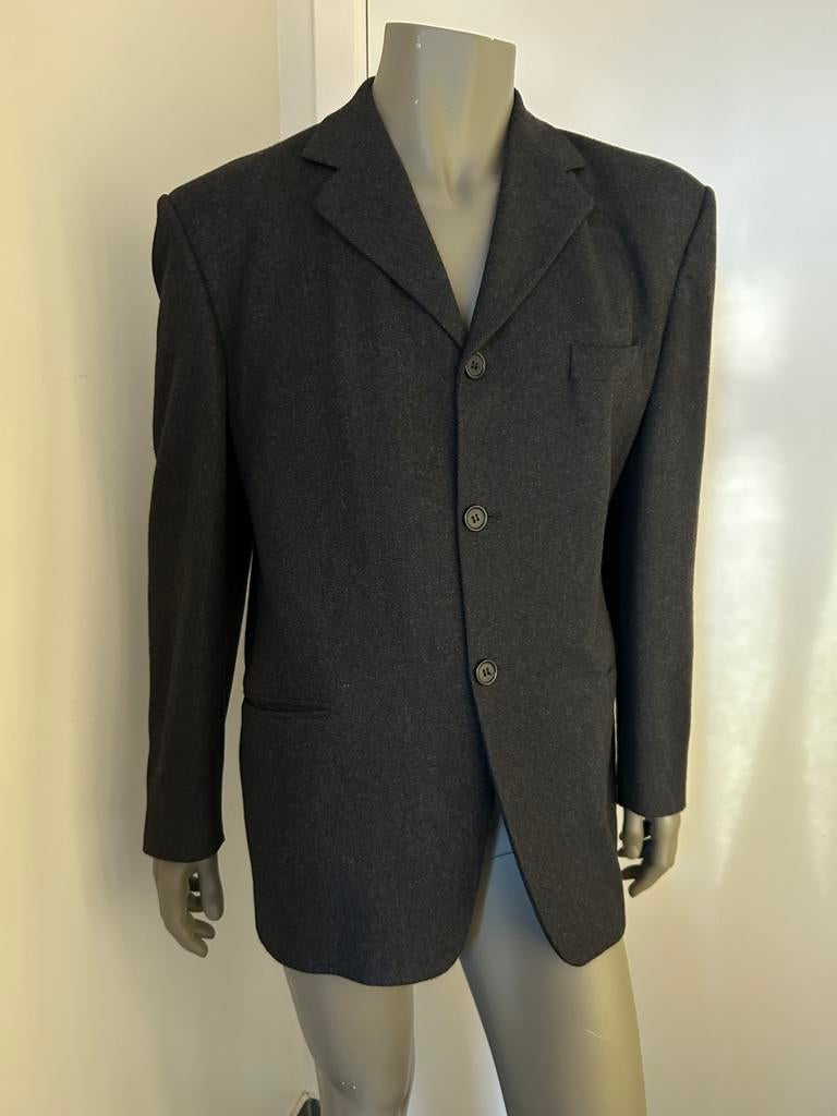 Dolce & Gabbana blazer laine gris anthracite L, Enlèvement ou Envoi, Comme neuf, Gris
