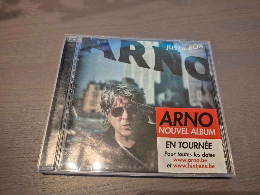 Cd Arno : jus de box, Ophalen of Verzenden, Zo goed als nieuw, Singer-songwriter
