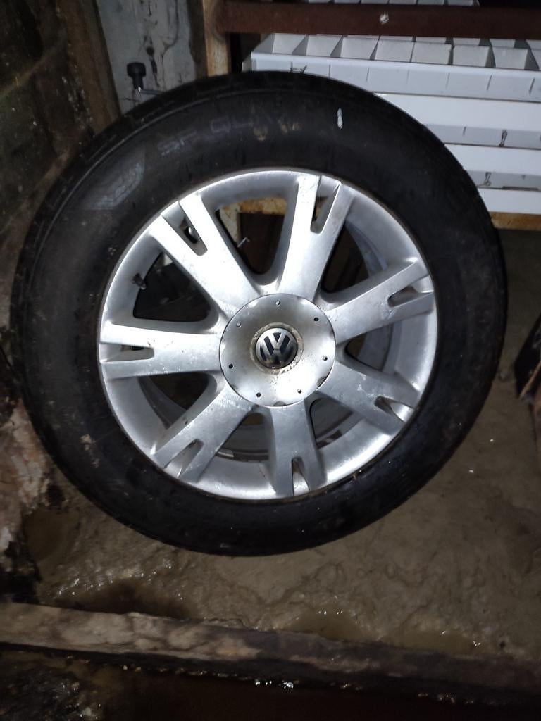 Jantes en aluminium VW Touareg 4 pièces, Enlèvement ou Envoi, Utilisé, Pneu(s)