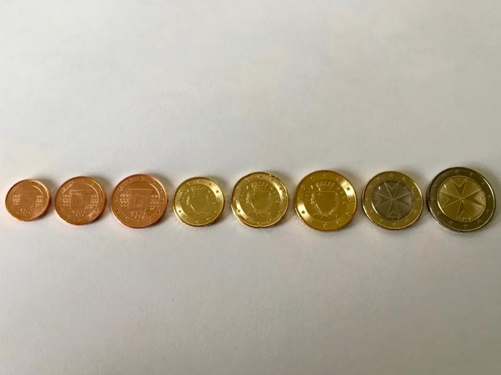 Malta 2016 UNC-set 8 munten 1 Eurocent tot 2 Euro, Postzegels en Munten, Munten | Europa | Euromunten, Verzenden, Malta, Overige waardes