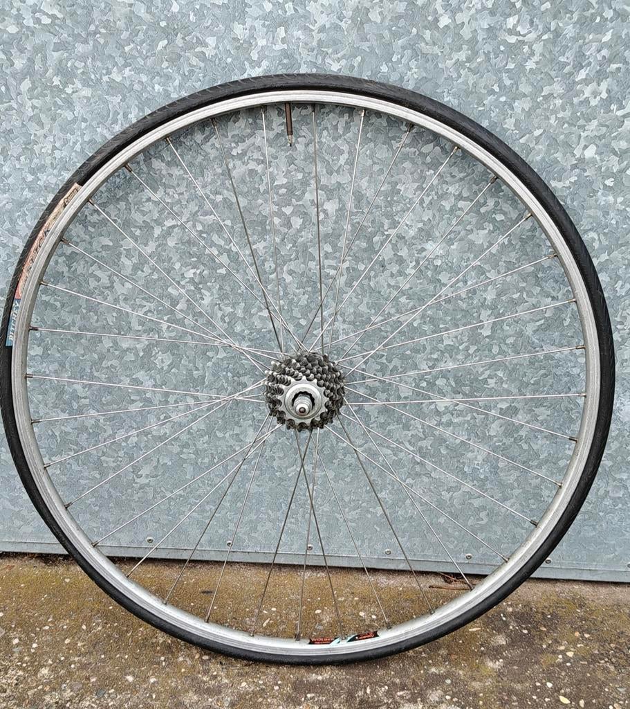 achterwiel retro koersfiets Campagnolo 8speed, Ophalen, Gebruikt, Overige typen
