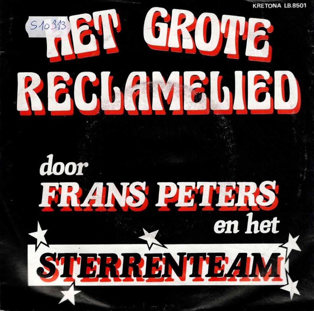 Vinyl, 7"    -   Frans Peters & Het Sterrenteam – Het Grote, Cd's en Dvd's, Vinyl | Overige Vinyl, Overige formaten, Ophalen of Verzenden