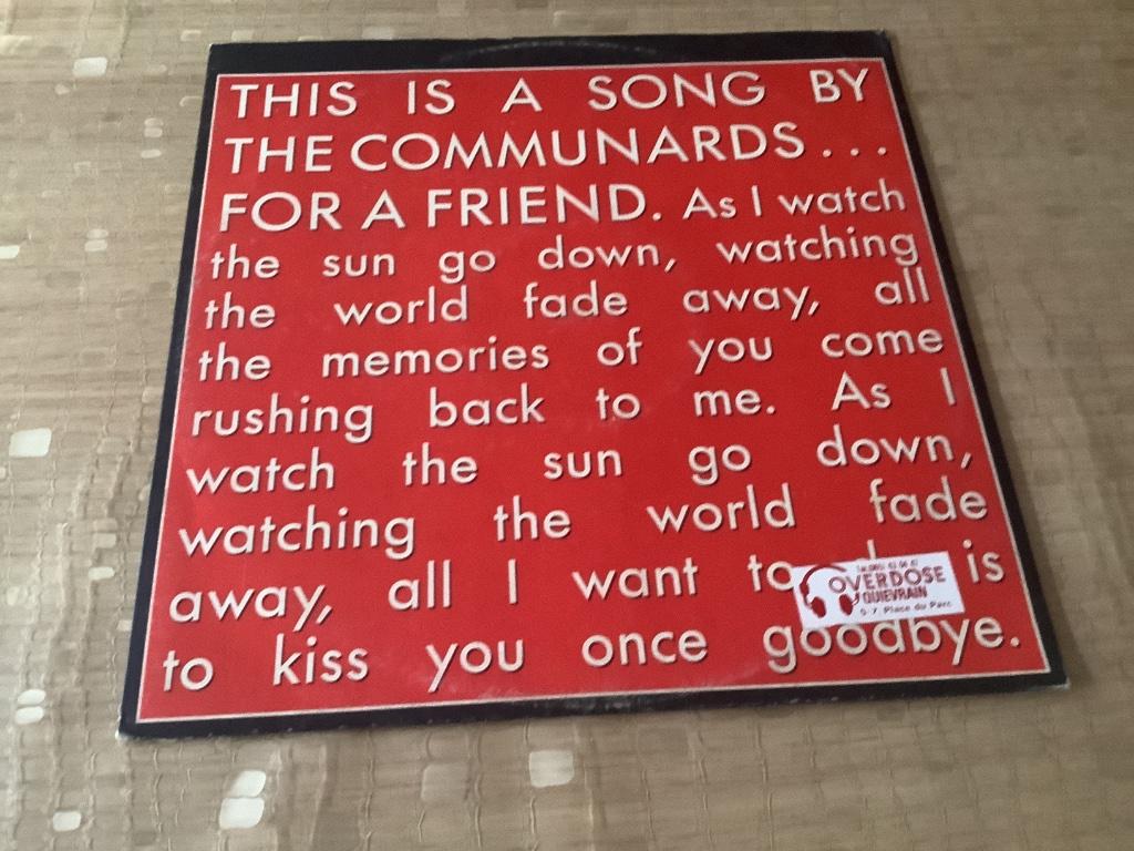 Maxi 45 tours vinyles de the communards, Enlèvement, Utilisé, 12 pouces