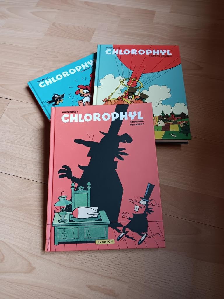 Chlorophyl integraal 1-3 , eerste druk, Boeken, Ophalen of Verzenden, Nieuw