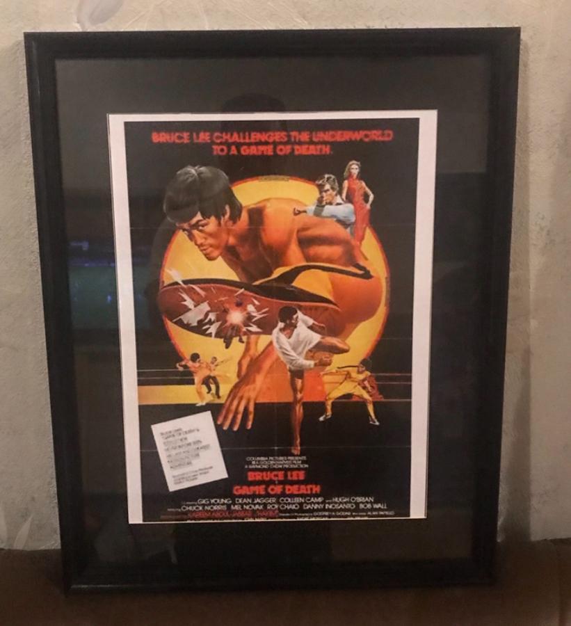 Bruce Lee: Game Of Death, Rechthoekig Staand, Ophalen of Verzenden, Zo goed als nieuw, A1 t/m A3