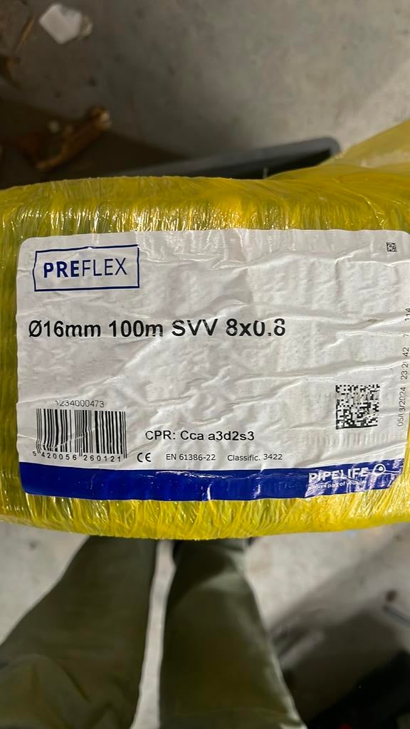 Nog 60m SVV 8x0.8, Ophalen, Zo goed als nieuw