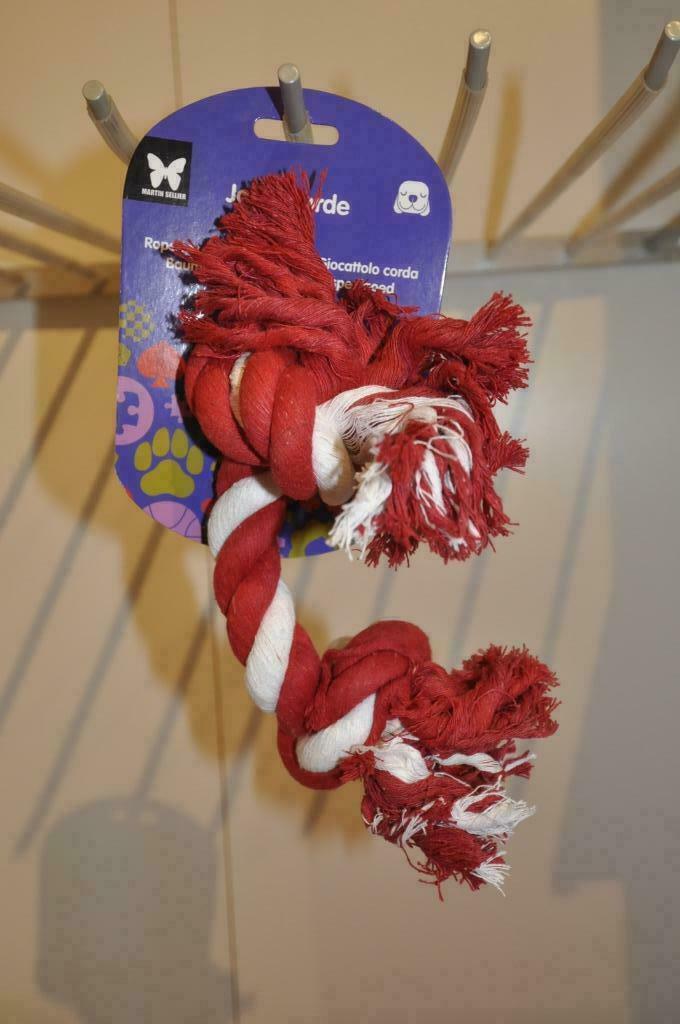 Martin Sellier corde avec noeuds 30 cm 85592 Neuve, Animaux & Accessoires, Autres accessoires pour animaux, Neuf, Enlèvement ou Envoi