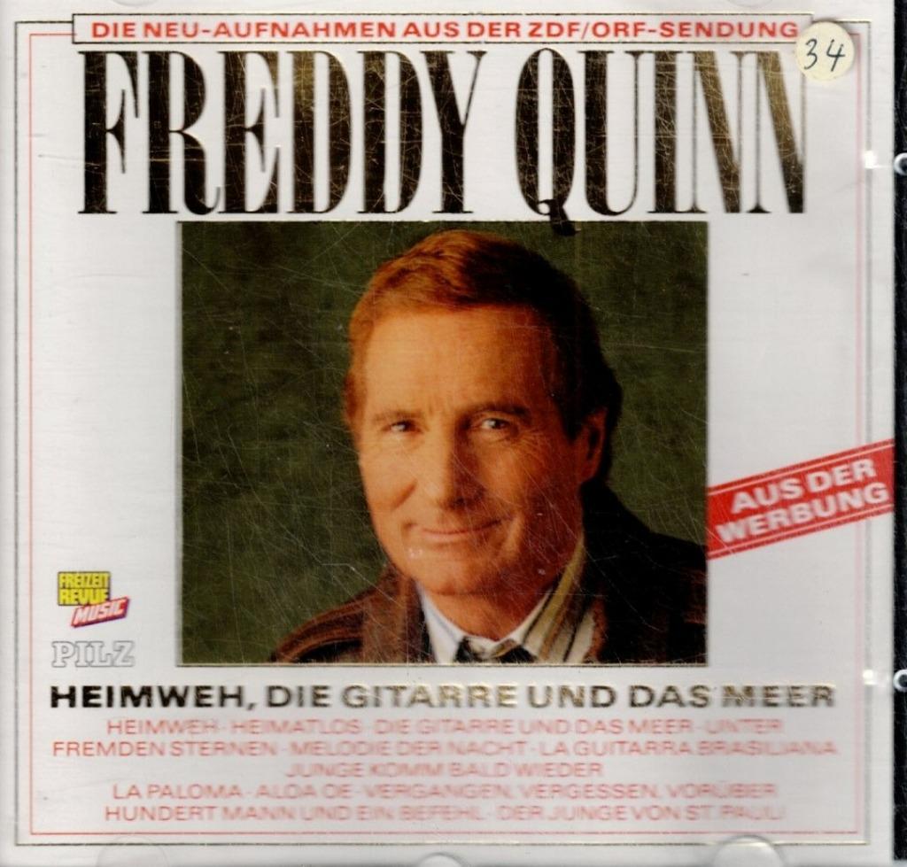 cd   /   Freddy Quinn – Heimweh, Die Gitarre Und Das Meer, Enlèvement ou Envoi