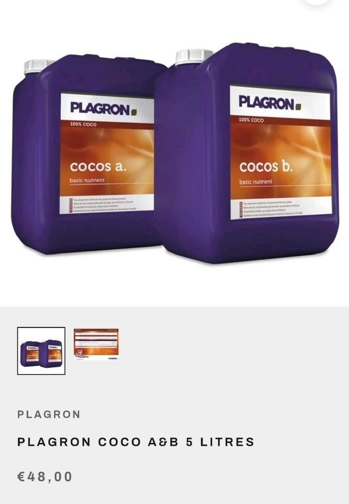 Substrat de coco 2*5litres, Jardin & Terrasse, Enlèvement ou Envoi