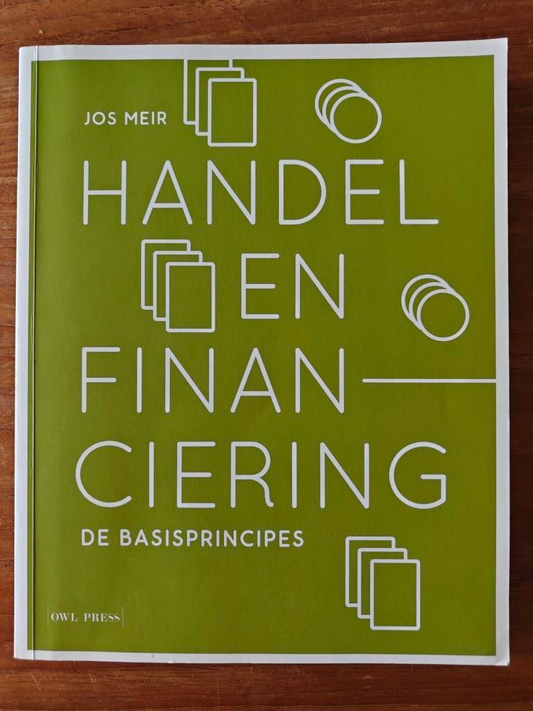 Jos Meir - Handel en financiering, Boeken, Ophalen of Verzenden, Zo goed als nieuw, Jos Meir