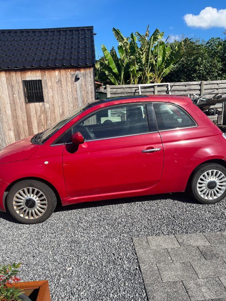 Auto fiat 500, Autos, Rouge, Achat, Boîte manuelle, 2 portes