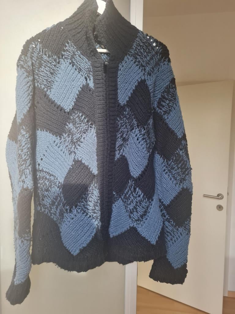 Trui met rits Armani Jeans XL blauw/lichtblauw, Kleding | Heren, Ophalen, Armani Jeans, Blauw, Maat 56/58 (XL)