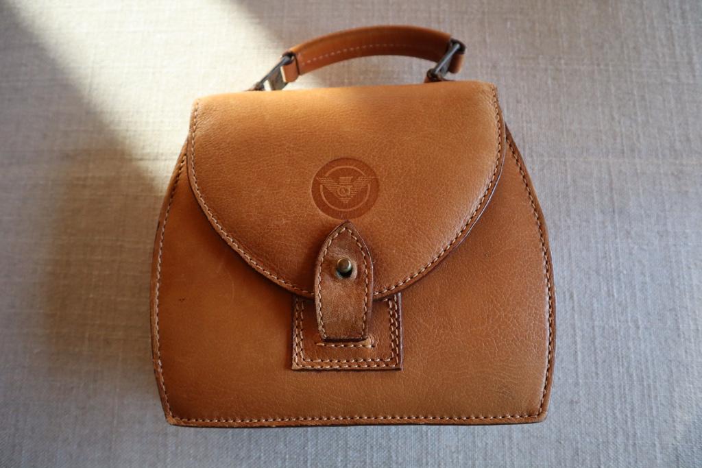 Handtasje GUCCI, Ophalen of Verzenden, Zo goed als nieuw, Bruin, Handtas