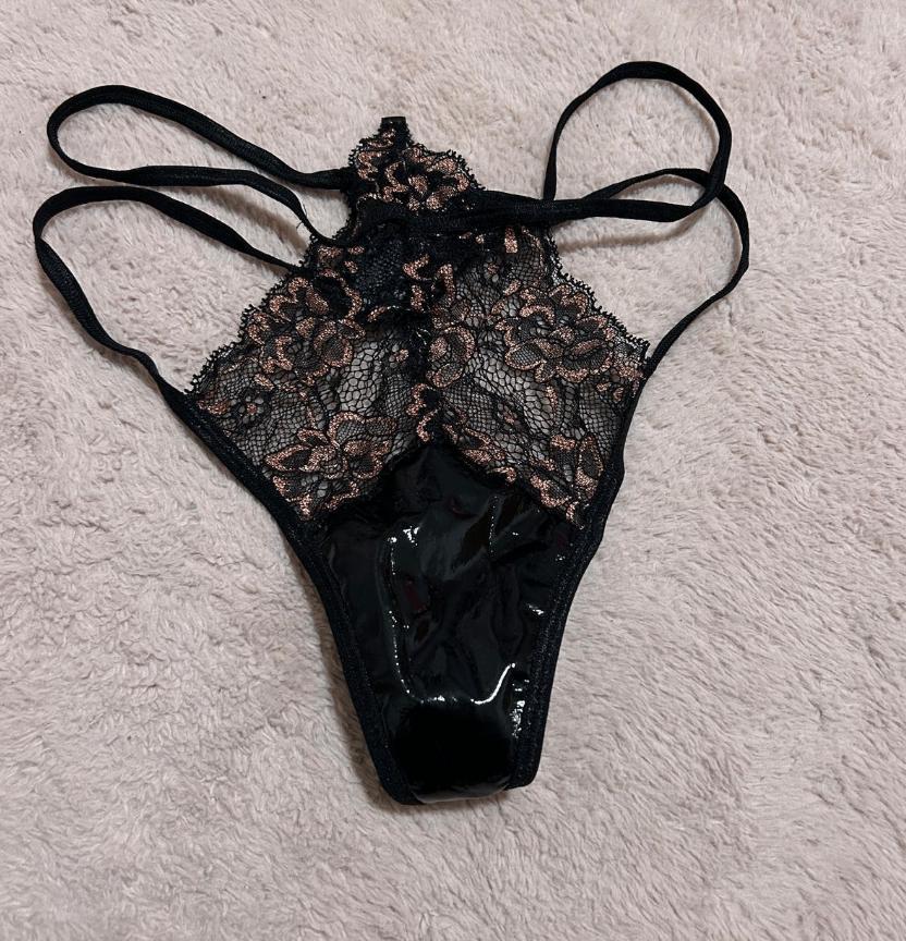 Corde avec L, Envoi, Noir, String