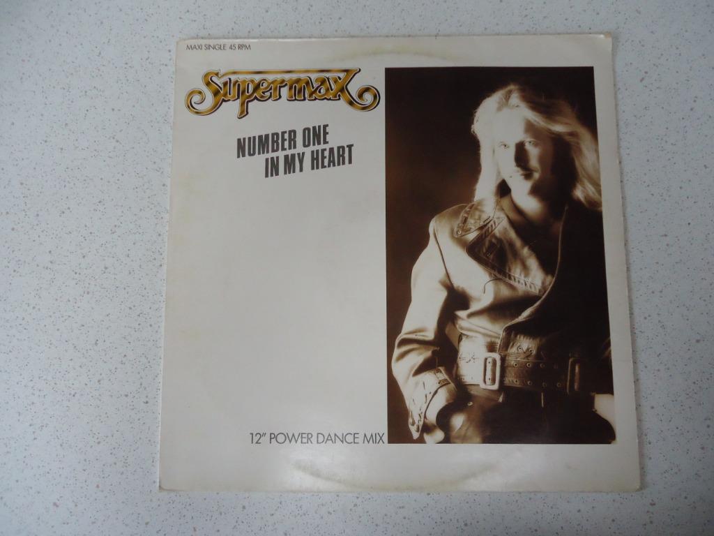 Maxi Single van "Supermax"  Number One In My Heart anno 1984, Ophalen of Verzenden, Gebruikt, 12 inch
