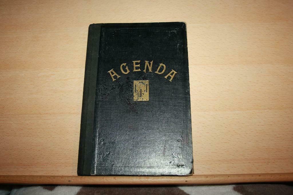 Agenda de bureau in 8° 1927 Perpétuel eeuwigdurend Genummerd, Ophalen of Verzenden