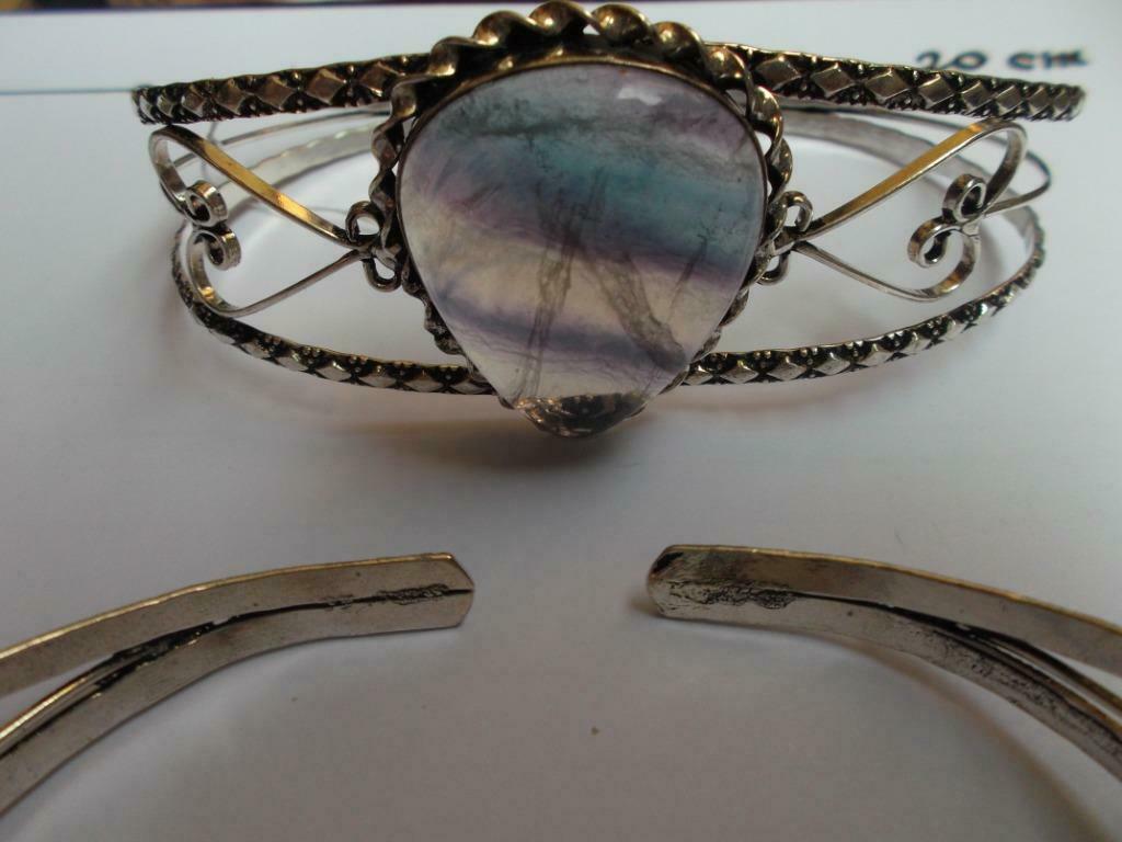 Bracelet Sangle, Ag Sterling 925 Overlay., Ophalen of Verzenden, Nieuw, Overige kleuren, Zilver