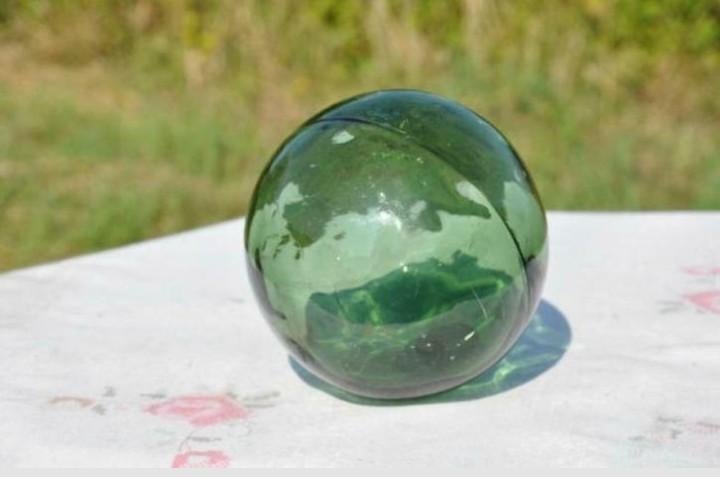flotteur de filet de pèche en verre soufflet, Enlèvement ou Envoi