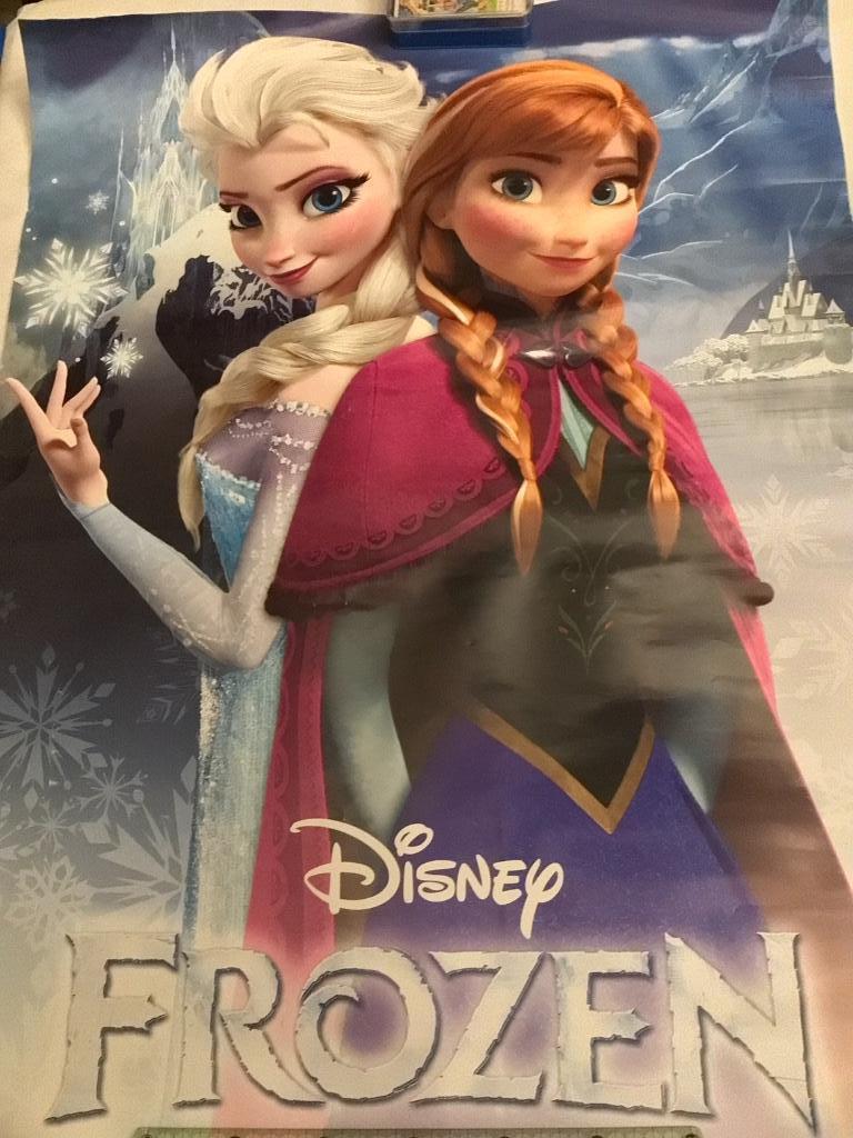 Affiche Disney La Reine des neiges, cadeau d'anniversaire d', Enlèvement ou Envoi