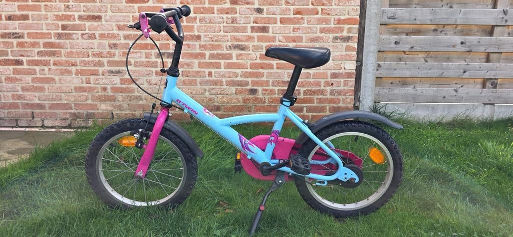 Meisjesfiets Btwin 16 inch, Fietsen en Brommers, Ophalen