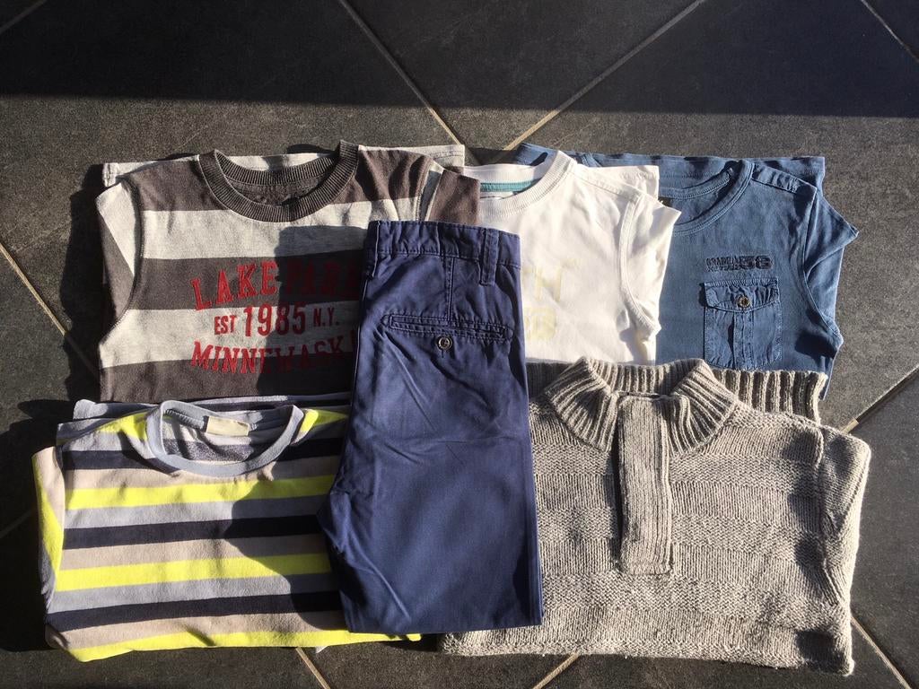 Vêtements garçons taille 8 ans état impeccable, Comme neuf, DP…am, Okaidi, H&M, Garçon, Ensemble