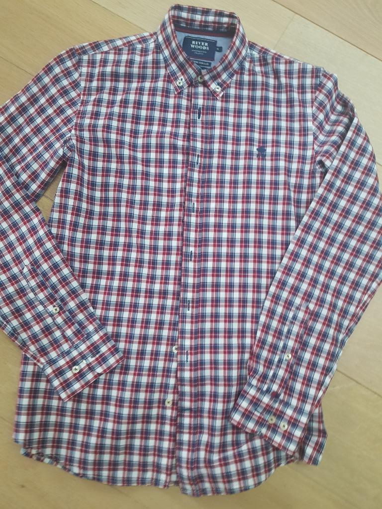 hemd River Woods 16 jaar, River Woods, Overhemd of Blouse, Ophalen of Verzenden, Zo goed als nieuw