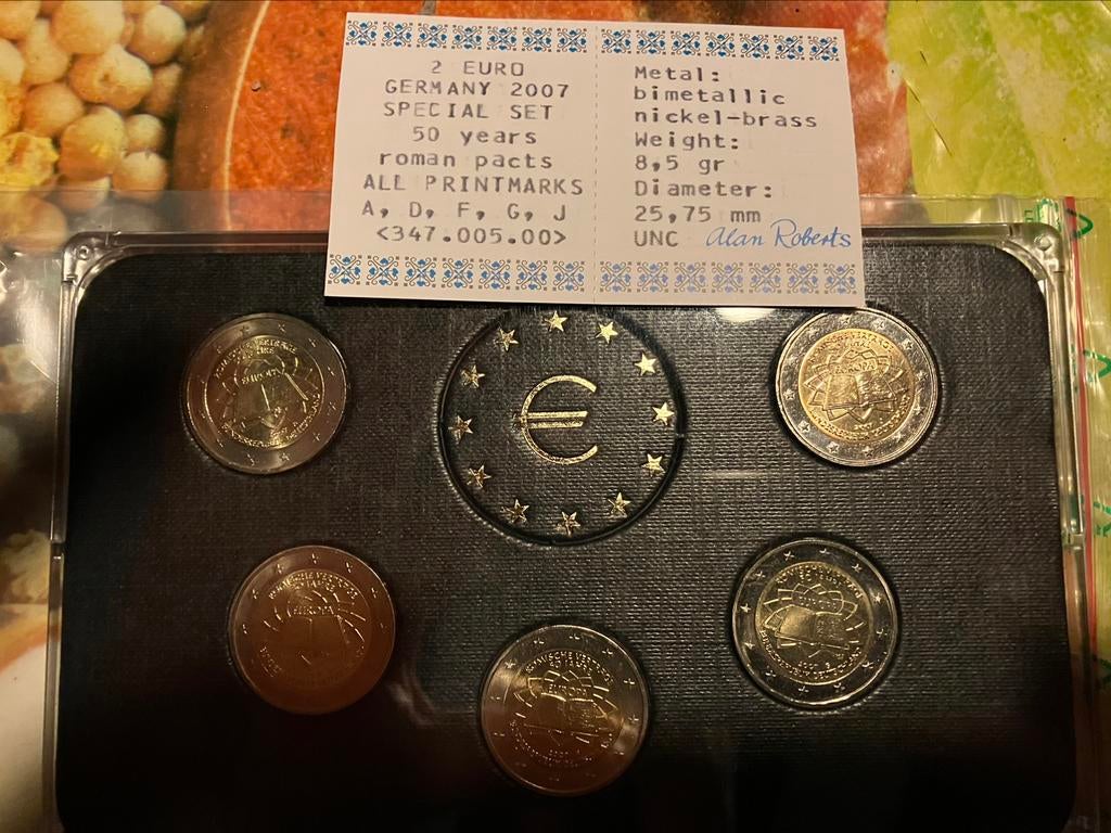 Pièce en euro Romantic Delay 50 Marche Deutchland, Enlèvement ou Envoi, 2 euros