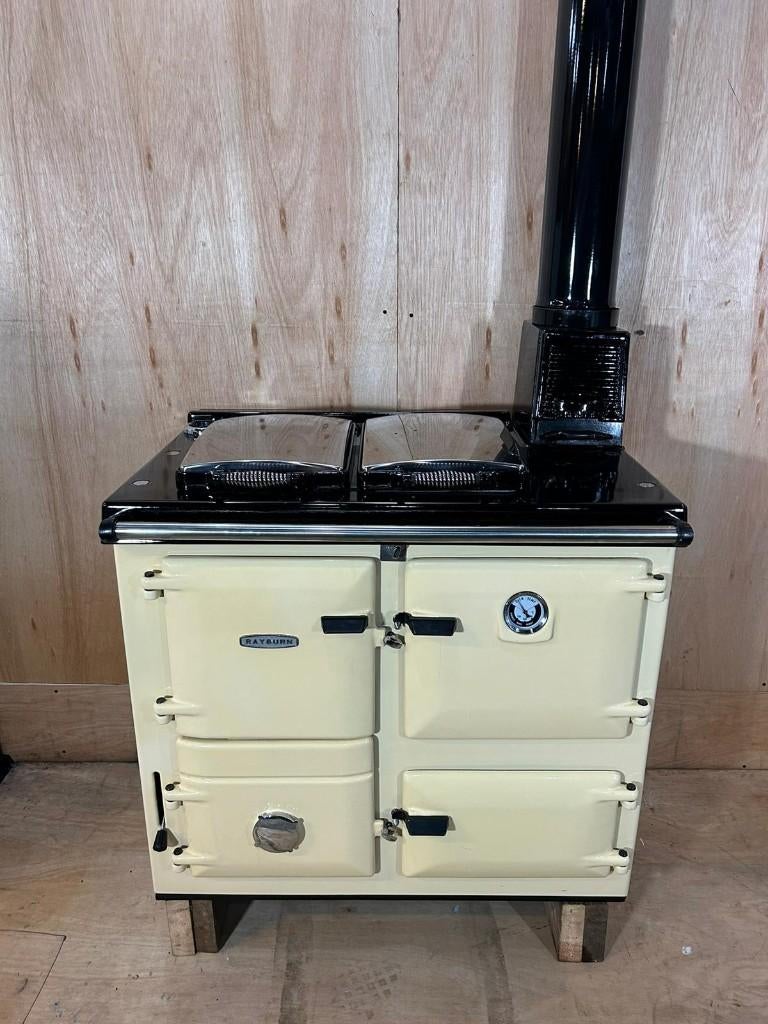 Poêle à bois Rayburn 355SFW avec fonction chaudière, Classe énergétique A ou plus économe, Enlèvement ou Envoi, 85 à 90 cm, Comme neuf