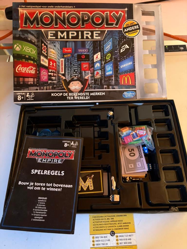 Monopoly, Enlèvement, Comme neuf