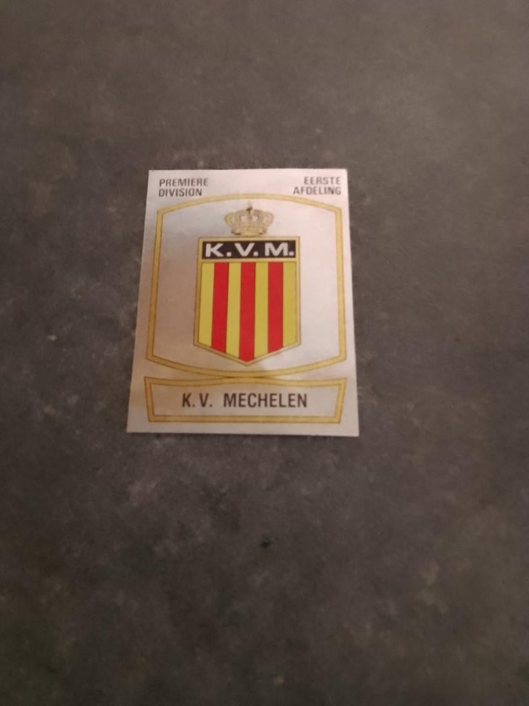 Football 90 , nr 237 , embleem KVM, Ophalen of Verzenden, Zo goed als nieuw, Sticker