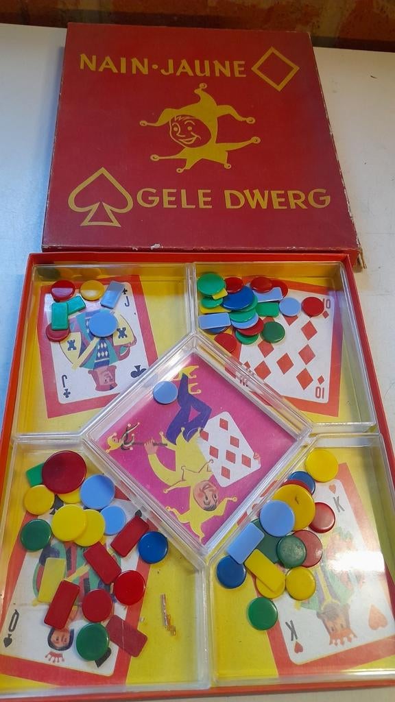 Ancien jeu nain jaune, Ophalen of Verzenden, Zo goed als nieuw