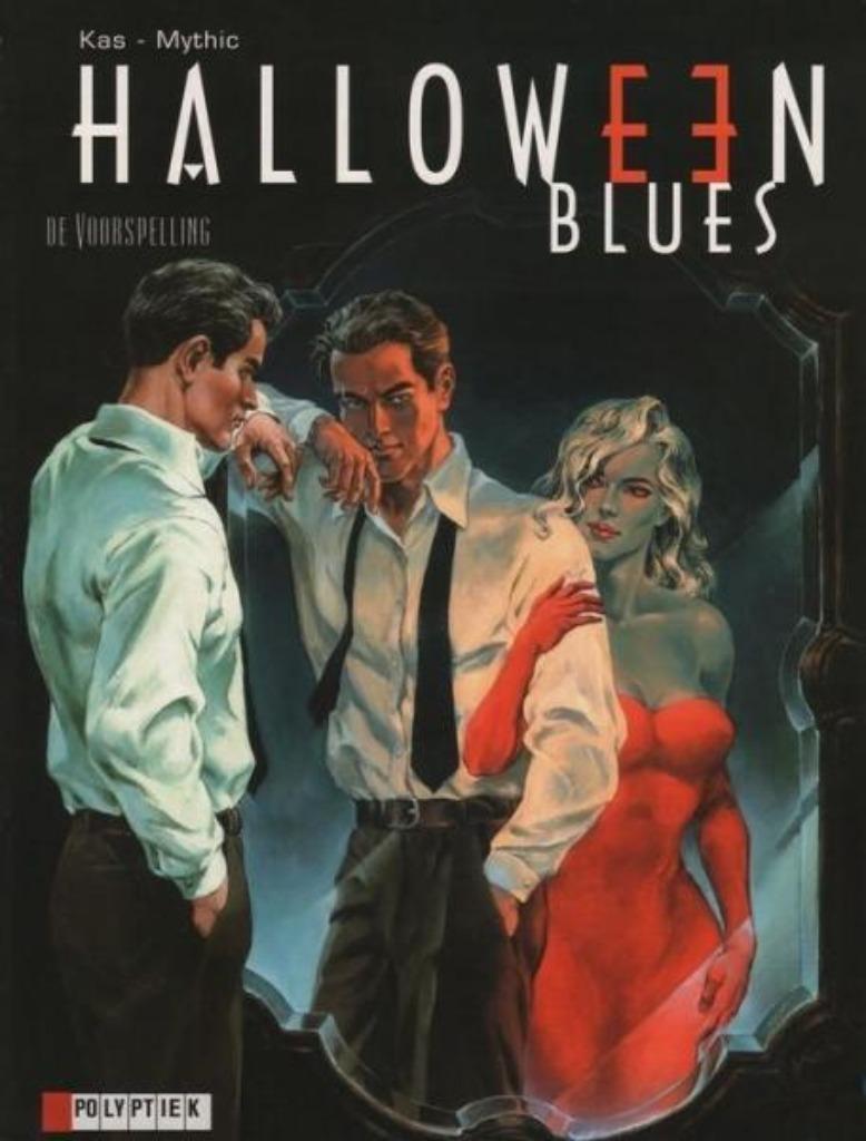 Halloween blues 1: De voorspelling (Kas/Mythic), Boeken, Stripverhalen, Zo goed als nieuw, Ophalen of Verzenden
