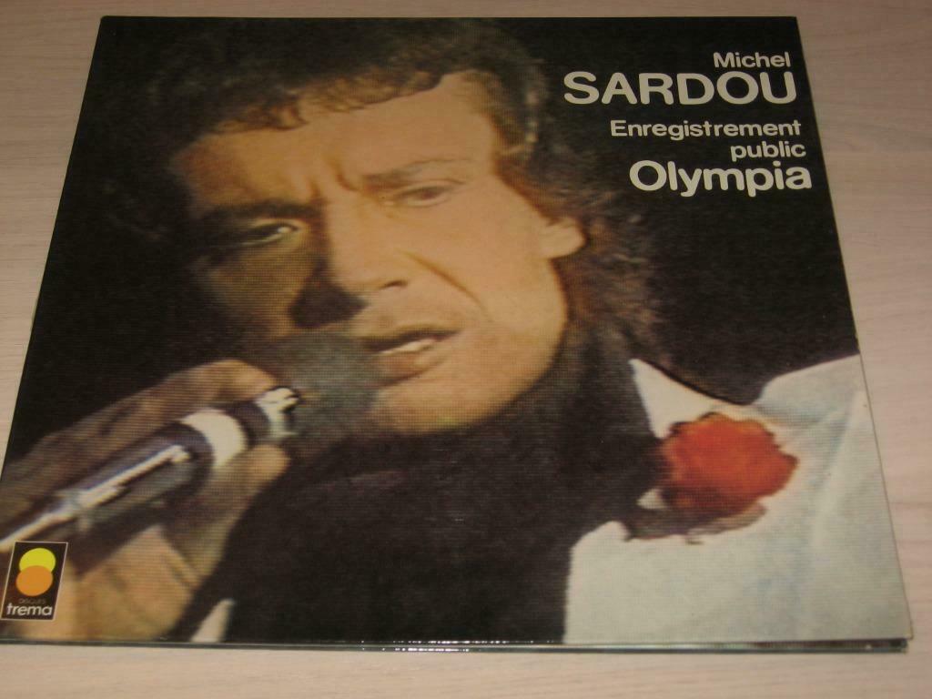 Disque vinyl 33 tours michel sardou (concert), Enlèvement ou Envoi