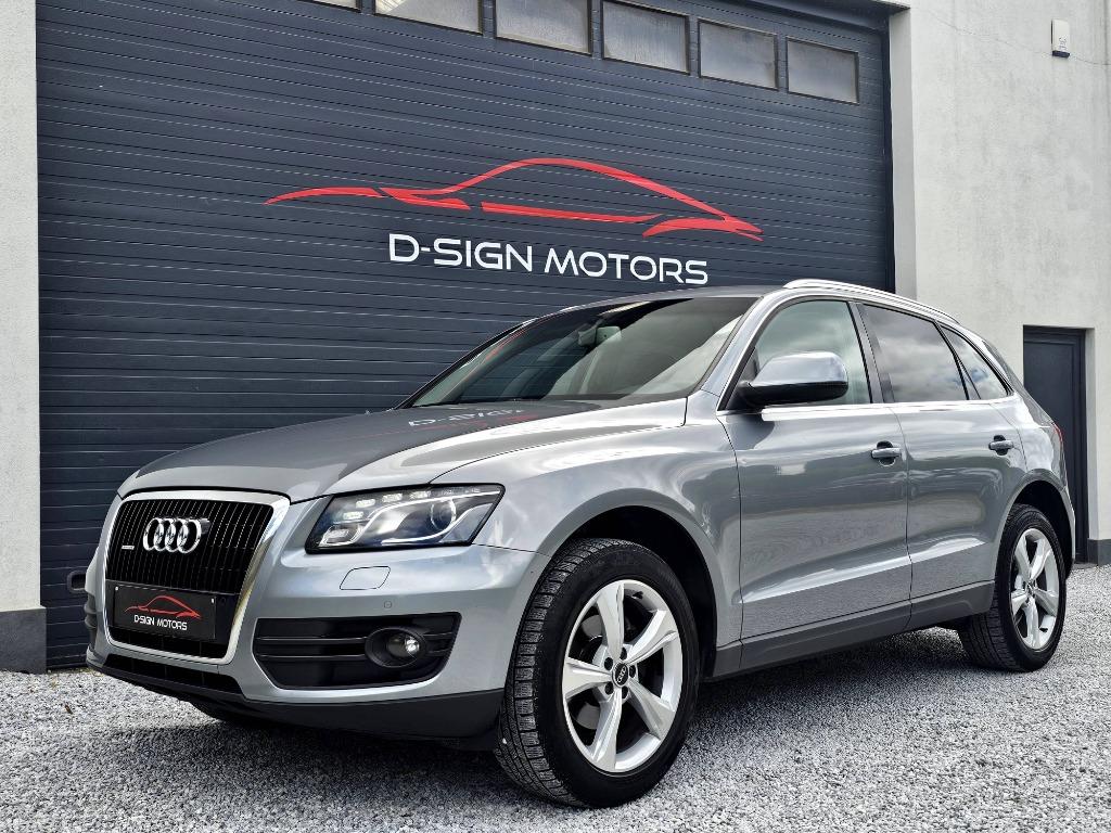 AUDI Q5 2.0 TDi S TRONIC (163ch) QUATTRO 2009 190.000km EUR6, Cuir, Argent ou Gris, Achat, Euro 6