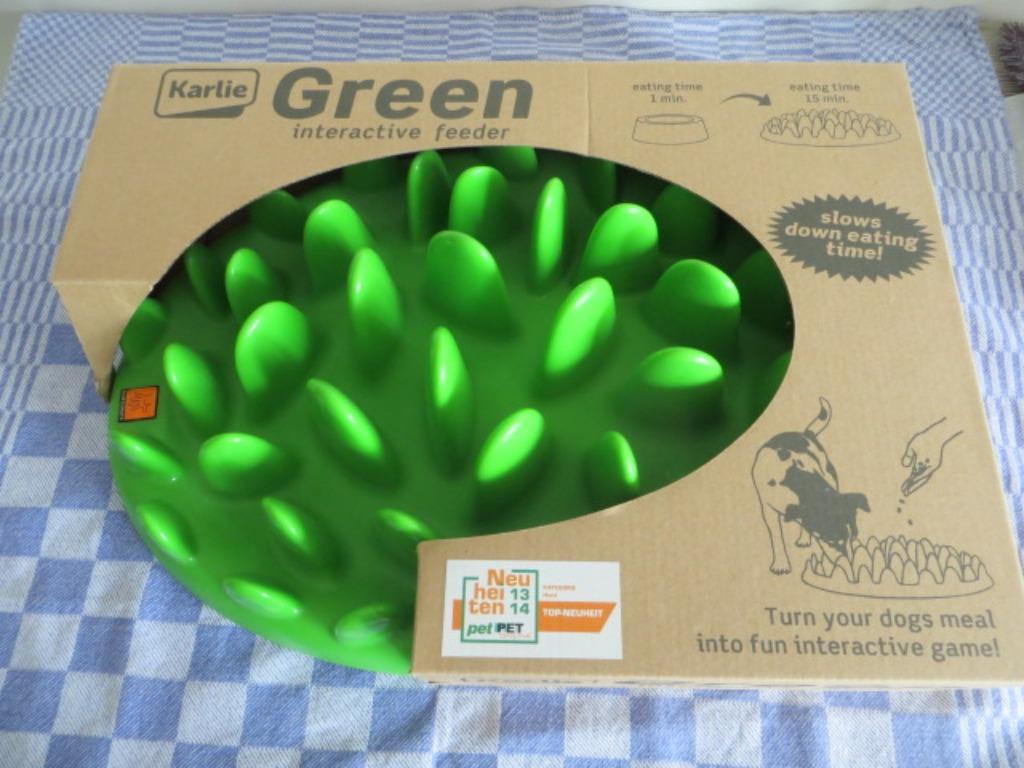 Groene anti-schrokbak hond - Green - Karlie - nieuw, Enlèvement ou Envoi, Neuf