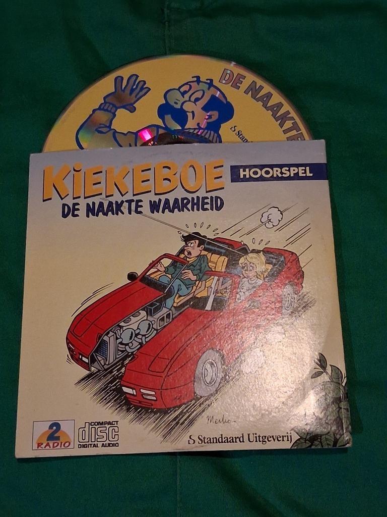 Audio-strip / hoorspel Kiekeboe,  de naakte waarheid op cd, Boeken, Luisterboeken, Ophalen of Verzenden, Merho, Cd, Volwassene