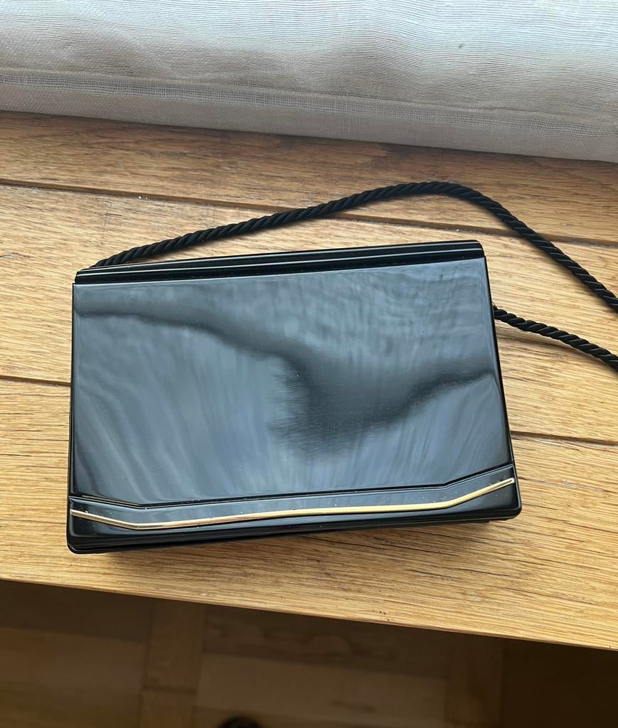 Sac à main, Enlèvement ou Envoi, Comme neuf, Noir, Sac de soirée