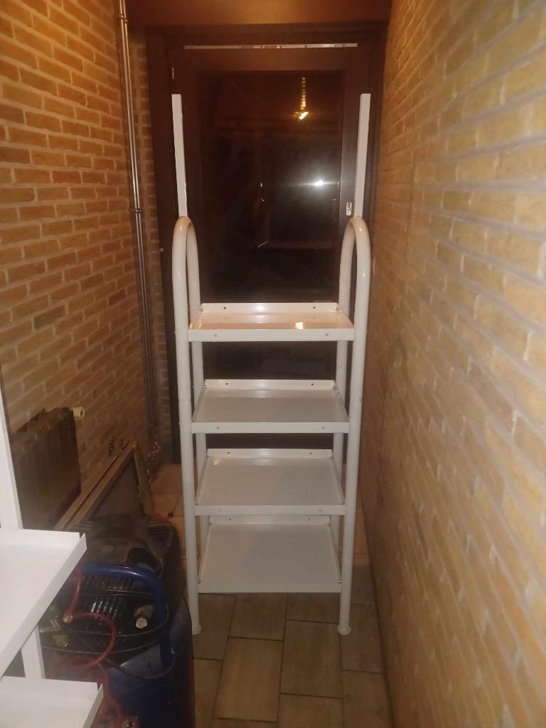 2  metalen rekjes te koop!, Huis en Inrichting, Kasten | Overige, Zo goed als nieuw, Ophalen