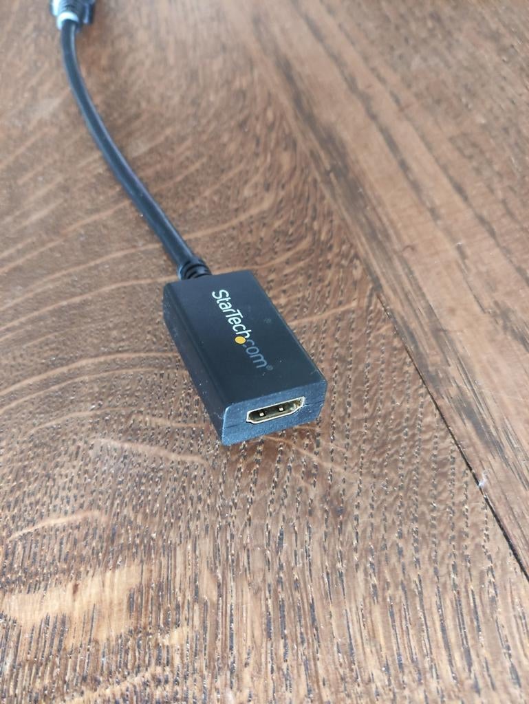 DisplayPort to HDMI adapter, Computers en Software, Ophalen of Verzenden, Zo goed als nieuw