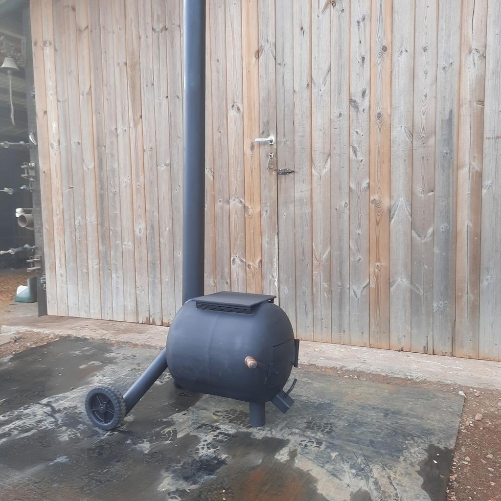 Terraskachel met kookplaat, Tuin en Terras, Tuinhaarden, Ophalen
