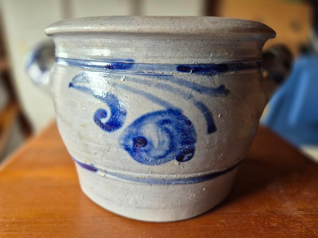Vintage aardewerkpot 4, Antiek en Kunst, Ophalen of Verzenden